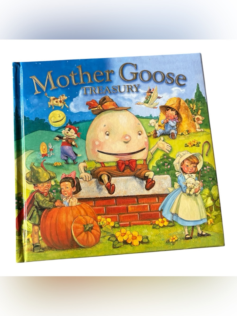 Good Mother Goose Treasury Hardcover Illustrated Nursery Rhymes Gift Book